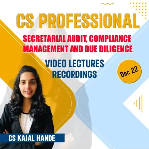 CS Professional Secretarial Audit
