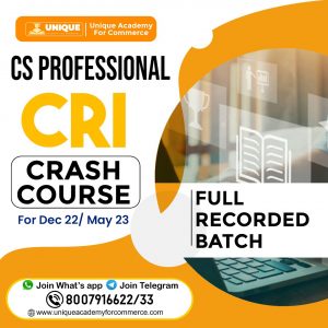 CRI Crash Course