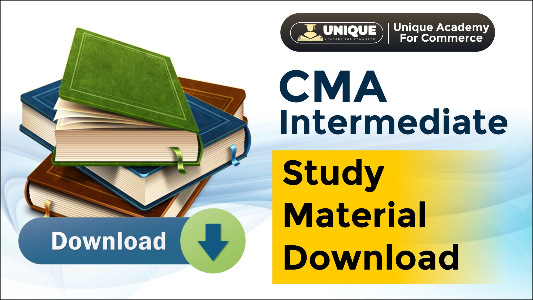 Cma intermediate study material download unique academy for commerce