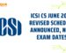 ICSI CS June 2024 Revised Schedule Announced, New Exam Dates