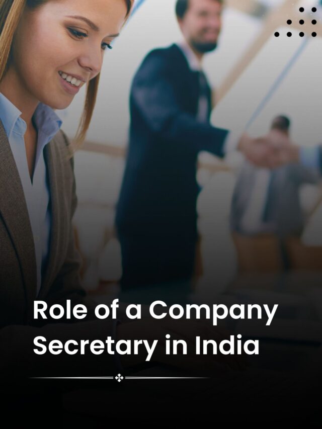 Role of a Company Secretary in India