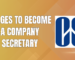 Stages To Become a Company Secretary