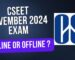 CSEET November 2024 Exam