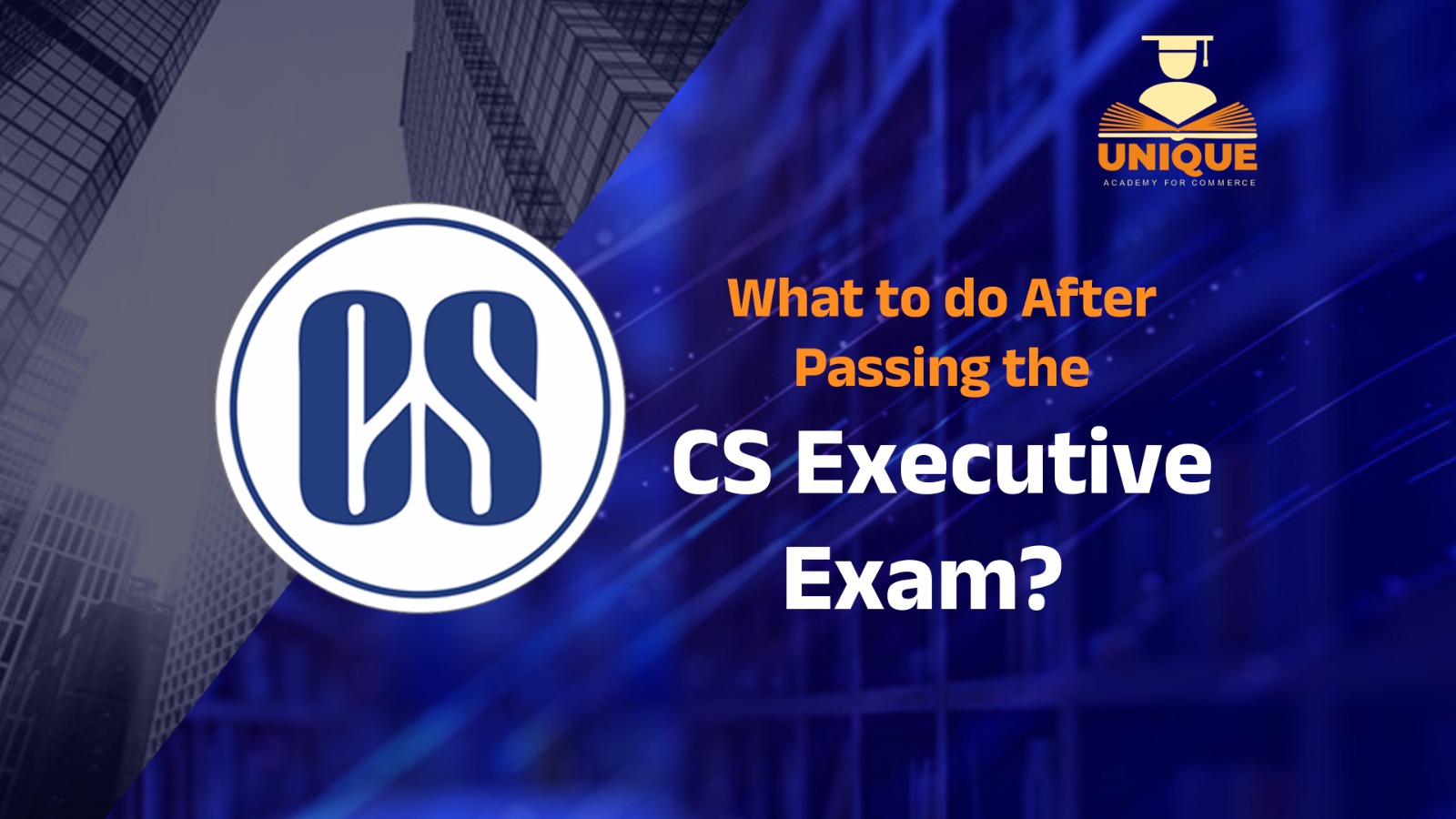 What to do After Passing the CS Executive Exam?