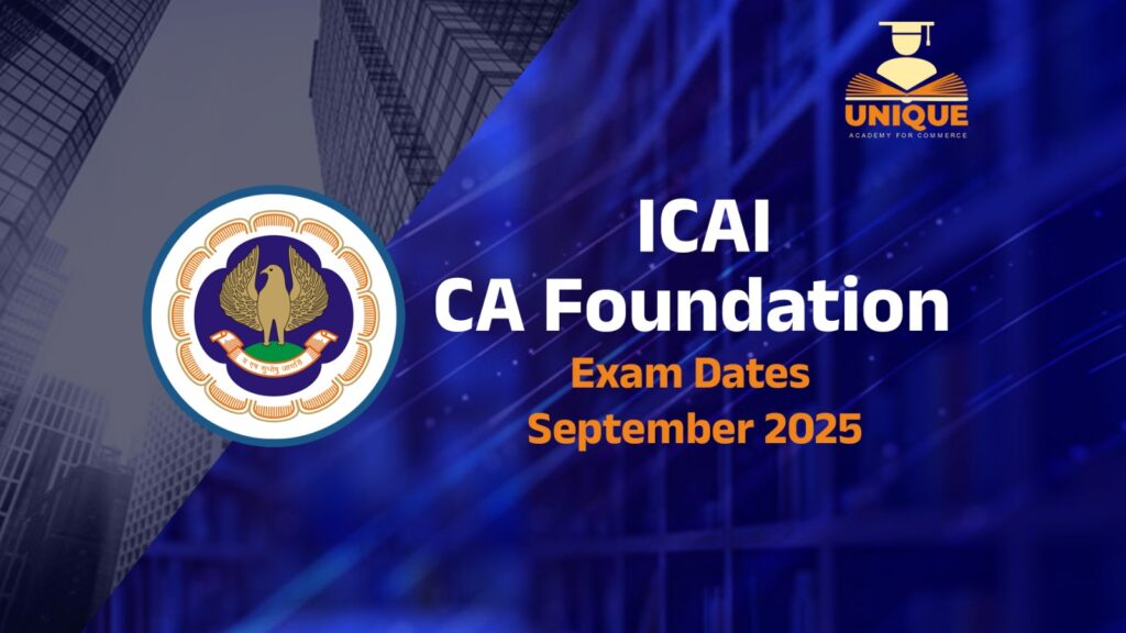 CA Foundation exam