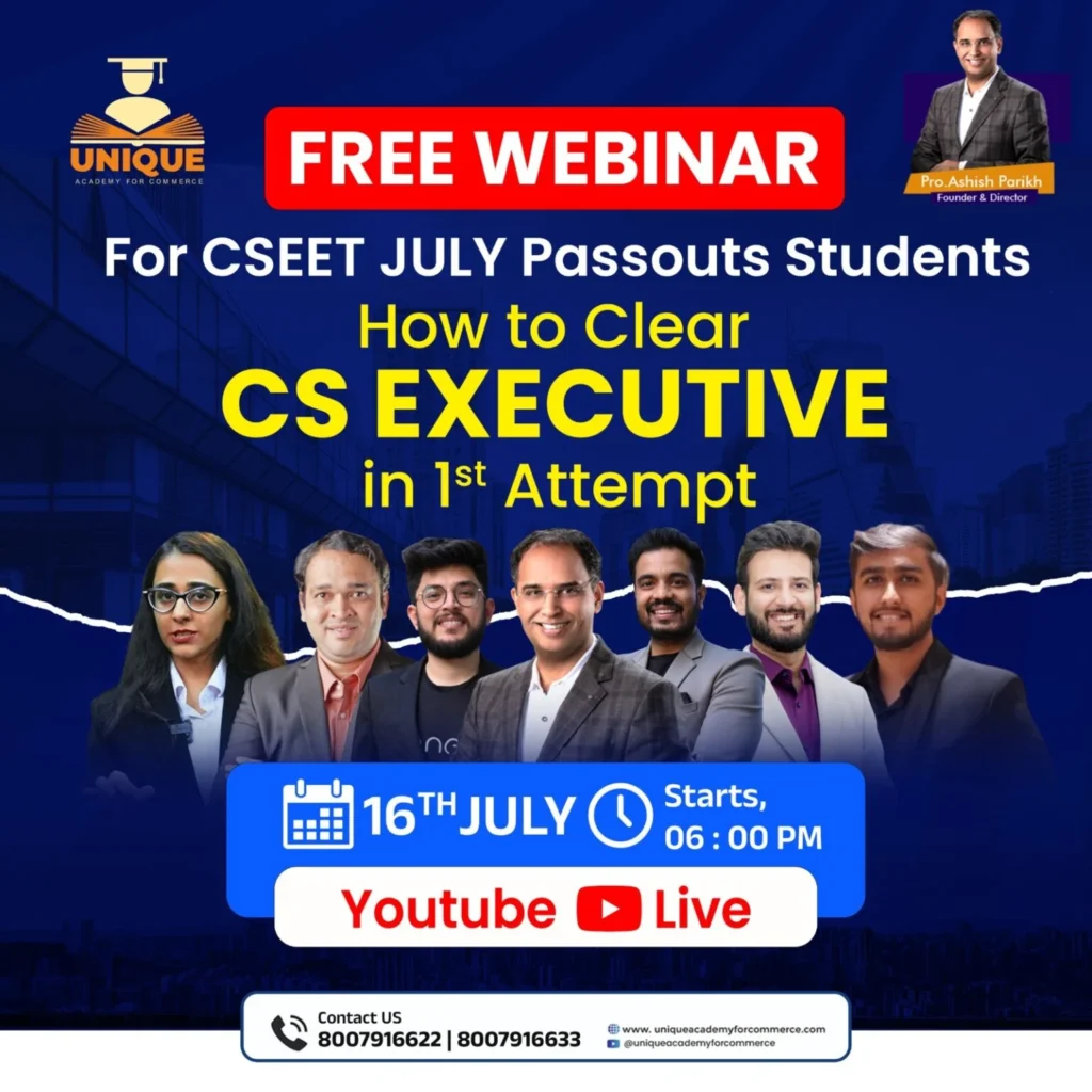 Free Webinar cseet July passout