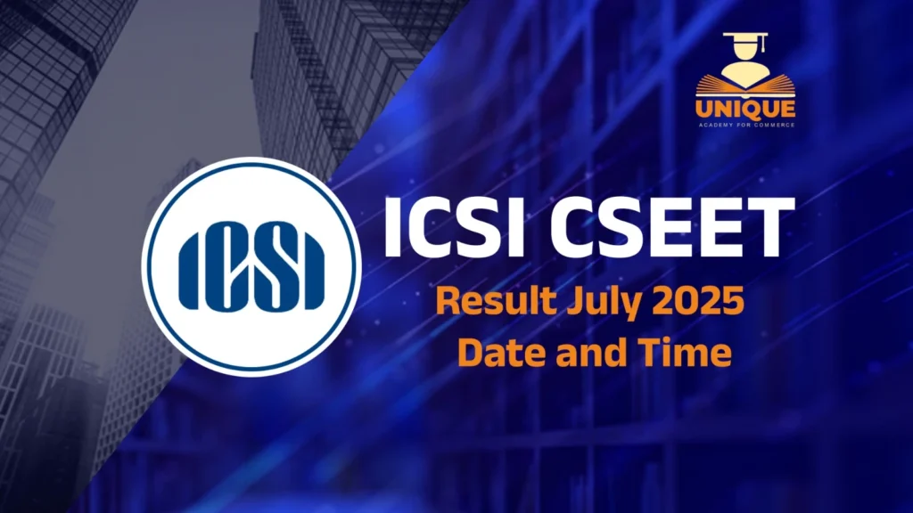 ICSI CSEET Result July 2025