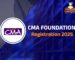 CMA Foundation Registration 2025
