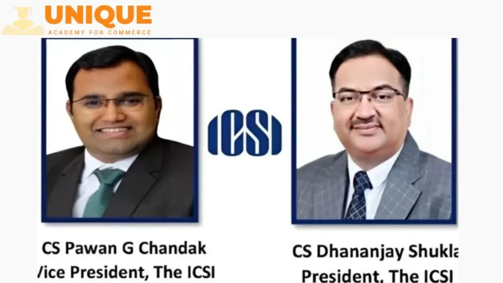 ICSI New President and Vice-President for 2025