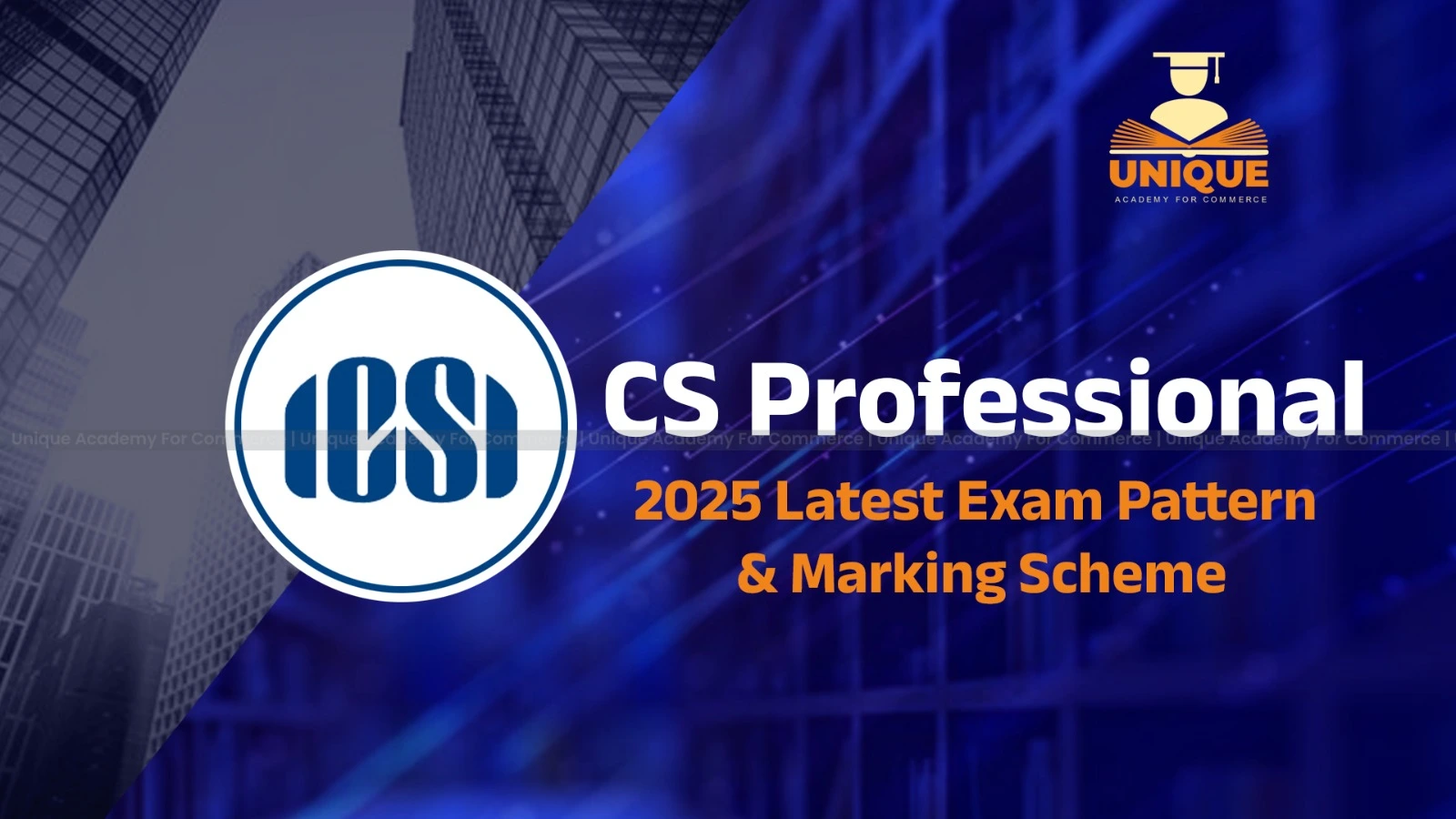 CS Professional Exam Pattern 2025