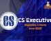 CS Executive Eligibility Criteria June 2026