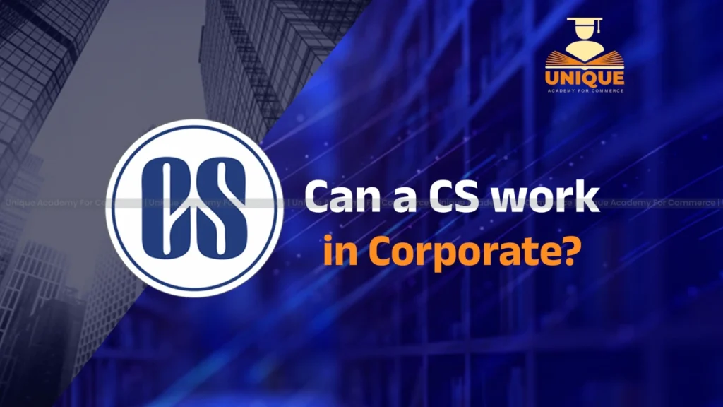 can a cs work in corporate