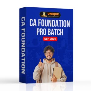 CA Foundation Sep 2026 – Pro Batch (Complete Course)