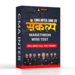 CMA Inter Group 01 Sankalp Full Test Series June 2026