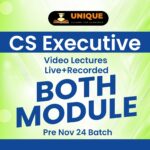 CSEET Nov 24 Pre Batch CS Executive Both Modules Video Lectures