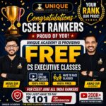 CSEET Rankers- CS EXECUTIVE Batch Both Module]