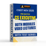 CSEET Nov 25 Exam Pre Batch CS Executive Both Modules Video Lectures (With Test Series)