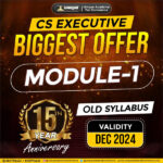CS Executive Module 1 Combo Video Lectures (Old Syllabus)