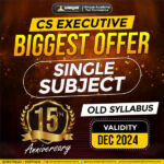 CS Executive Single Subjects Video Lectures (Old Syllabus)