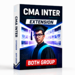 CMA Inter Both Group Video Lectures Extension DEC 2026