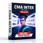 CMA Inter Single Subject Live+Recorded Lectures