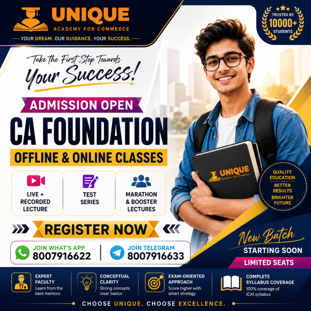 CA Foundation classes