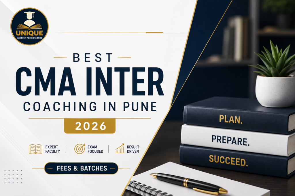 Best CMA Inter Coaching in Pune 2026 with fees and batches
