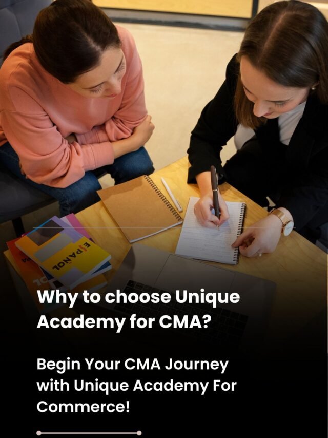 Start your CMA journey with Unique Academy For Commerce