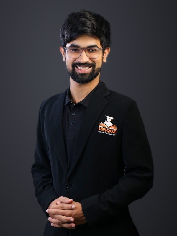 Prof. Harshal Kshirsagar - Unique Academy for Commerce faculty