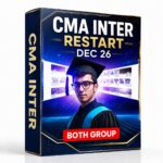 CMA Inter Both Group Video Lectures Recorded Restart Batch