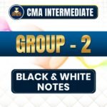 CMA Inter Group 2 Notes Black & Whites at Discounted Price