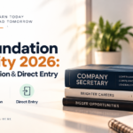 CS Foundation Eligibility 2026 guide covering age, qualification and direct entry requirements for Company Secretary students.