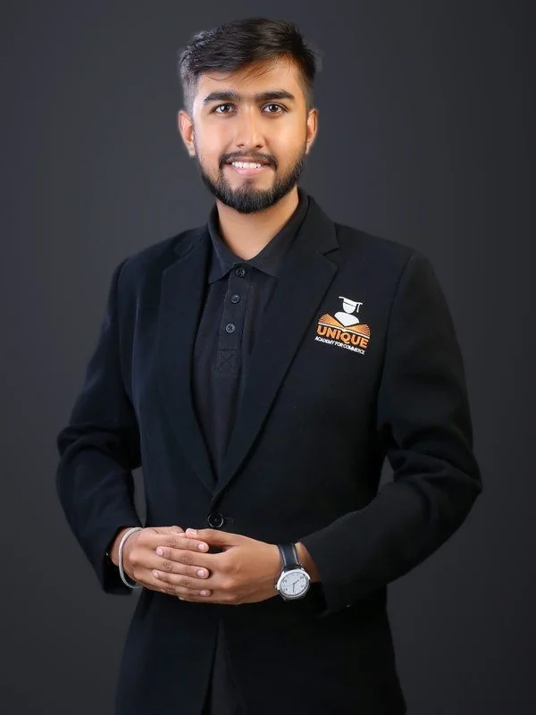 Prof. Darshan Dhoka - Unique Academy for Commerce faculty