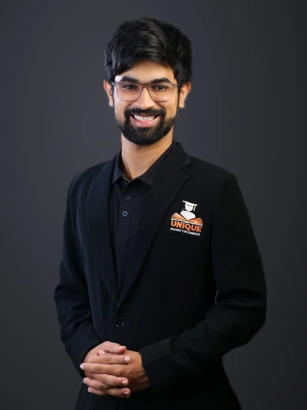 Prof. Harshal Kshirsagar - Unique Academy for Commerce faculty