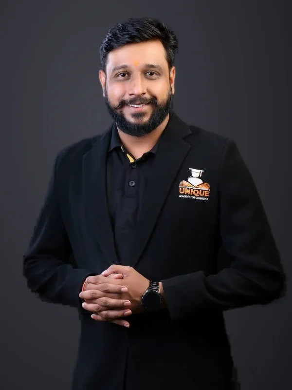 Adv. Dipesh Sharma - Unique Academy for Commerce faculty